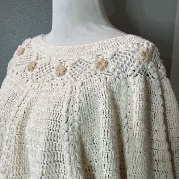 Vintage International Apparel Grannycore Cottage Core Knit Oversized Sweater - Picture 3 of 11